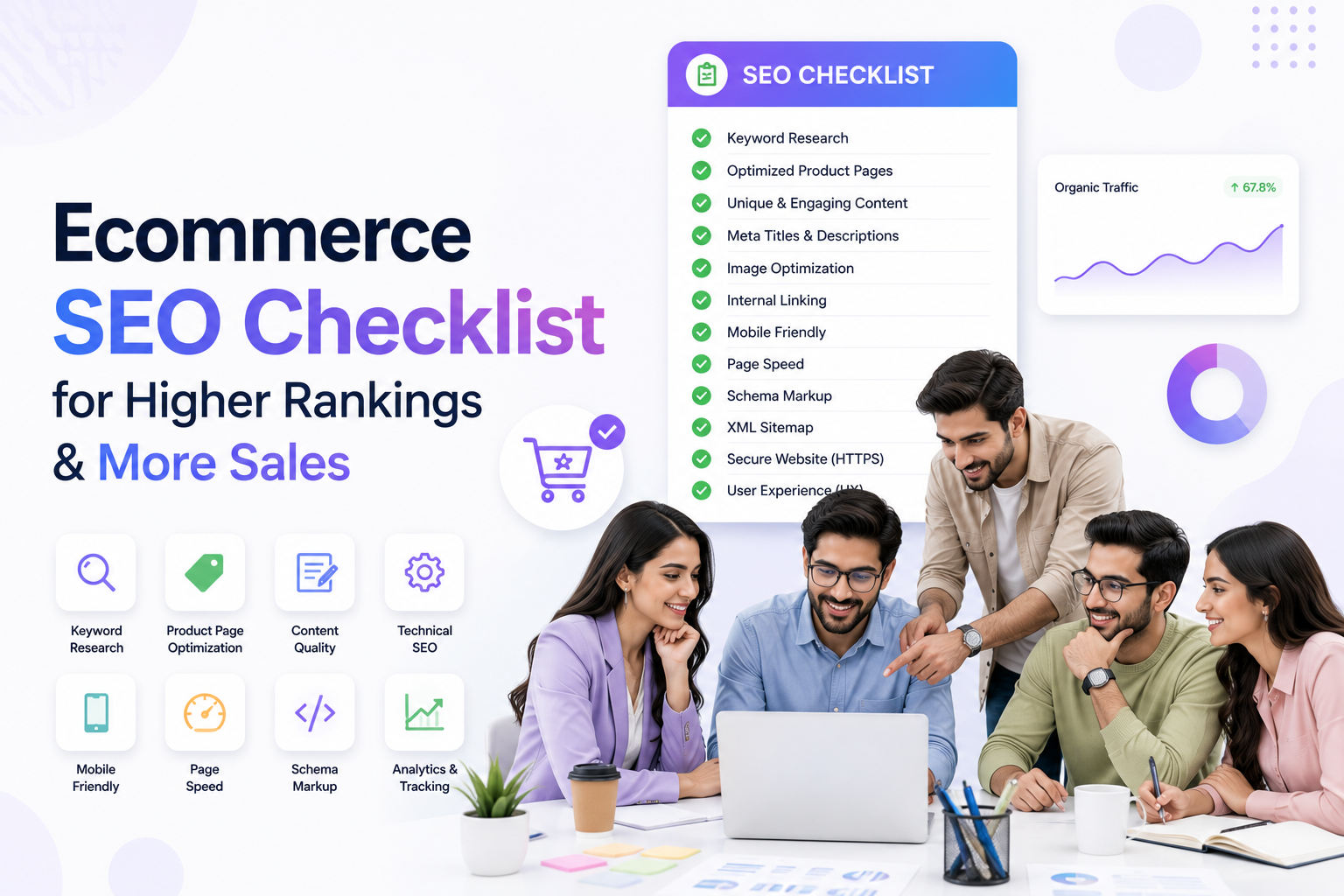 Ecommerce SEO Checklist for Higher Rankings & More Sales