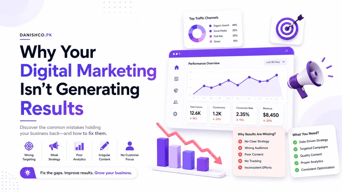 Why Your Digital Marketing Isn't Generating Results