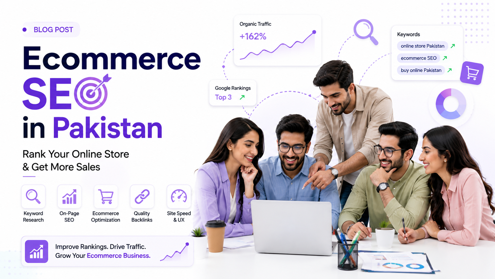 Ecommerce SEO in Pakistan: How to Rank Your Online Store on Google